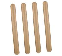 ERINGOGO 4 pezzi Bastoncini Percussione in Legno Originale per Claves Musicali con Bordi Arrotondati Giocattoli Educativi per Ritmo Coordinazione Mano-occhio e Apprendimento Musicale