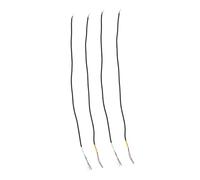 ERINGOGO 4 Pezzi Kit Cavi Schermati Conduttori per Circuiti Chitarra Elettrica Fili Patch per Riparazione Strumenti Musicali Compatibile con Accessori Pedaliera e Connessioni Audio