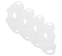 ERINGOGO 4 pezzi Maschere Gel Elastiche per Protezione Solare e Idratante Maschere Protettive Leggere e Compatte per Attività Outdoor Tessuto Resistente Ed Elastico per Donne