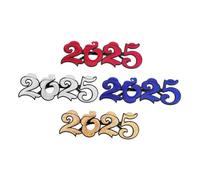 ERINGOGO 4 Pezzi Occhiali da Festa Capodanno Riutilizzabili Numeri Colorati per Photo Booth e Celebrazioni Festive