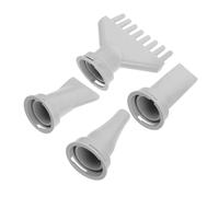 ERINGOGO 4 Pezzi Ugelli per Asciugacapelli in Abs Accessori per Asciugatore Animali Ugello Plastica per Styling Controllo Aria Compatibili per e Domestico