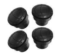 ERINGOGO 4 Prese D'aria Rotonde per Camper e Autobus, Bocchetta Ventilazione Abs per Cruscotto, Deflettore Aria Condizionata, Flusso D'aria Uniforme per Sedili Multipli, Installazione