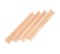 ERINGOGO 4 Supporti in Legno per Domino e Lettere con Bordi Lisci da Tavolo Versatile per Giochi e Apprendimento Alfabeto per Persone con Artrite