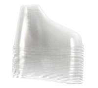 ERINGOGO 40 pezzi Supporti Trasparenti per Scarpe Manichini Piedi in Plastica Leggera Forma per Calzini e Scarpe Primi Passi Modelli Piede per Esposizione e Conservazione Ragazzo Ragazza