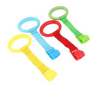 ERINGOGO 4pezzi Anelli Di Supporto Per Anelli Per Culla Per Apprendimento Della Stazione Sicuri e Resistenti Per Aiutare Camminare Colori Vivaci
