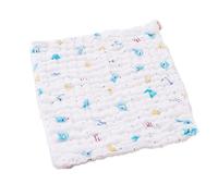ERINGOGO 4pezzi Asciugamani per Allattamento in Garza di Cotone Sei Strati Versatili come Fazzoletto Panno per Viso e Foulard Colore Casuale