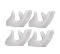 ERINGOGO 4pezzi Ceramica Per Ocarina Portatile e Resistente Adatto Per Ocarina e Design Forma Mano Per Strumenti Musicali e Opere Arte