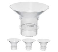 ERINGOGO 4pezzi Inserti Flangiati Riutilizzabili Per Tiralatte Parti Ricambio Per Tiralatte Elettrico Kit Inserti Flangiati Per Indossabile