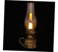 ERINGOGO 4pezzi Lampada Olio Led Simulazione Di Fiamma Retrò Lampada Led Vintage Decorativa Per Camera Da Letto Soggiorno Veranda Patio Balcone