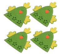 ERINGOGO 4pezzi Sacchetti Porta Uova Decorativi Forma Di Pulcino Coperture Riutilizzabili Per Uova Di Pasqua Accessori Per Decorazioni Primaverili e Feste Pasquali Eleganti e Pratici