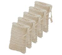 ERINGOGO 5 Pezzi Di Custodia Per Sapone Da Viaggio Borsa Per Saponetta Borsa Per Sapone Da Doccia Borsa Per Sapone Con Coulisse Sacco Per Saponetta Per Il Corpo Sapone Fatto A Mano