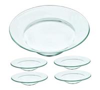 ERINGOGO 5 Pezzi di Scaldacera Profumato Vassoio per Aromaterapia Lampada per Aromaterapia Tazza per Candela Lampada per Cera Piatti E Vassoi per Candele Vassoio per Cera Fusa