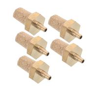 ERINGOGO 5 Pezzi filtro della macchina della neve filtro dell'ugello dell'aria Golden