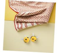 ERINGOGO 50 Mini Wool Felt Bees Ornaments Realistic Embellishments for DIY Shower Party Decorations And Sewing Projects