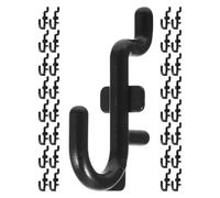 ERINGOGO 50 pezzi Ganci in Plastica per Pannelli Forati Kit per Garage e Officina Ganci Resistenti per Appendere Attrezzi Organizzazione Pratica e Compatta per Banco da Lavoro