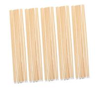 ERINGOGO 50 Pezzi Manico per marionette ombra fai da te Bastoncini per burattini fai da te Asta di manipolazione in legno per burattini Bastone di legno delle marionette delle ombre