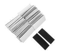 ERINGOGO 50 pezzi Nastro Biadesivo in Nylon Autoadesivo Doppia Faccia per Fissaggio Cuscini Tende e Tappeti Resistente Temperature Estreme Adesione Forte e Senza Tracce per Casa Ufficio