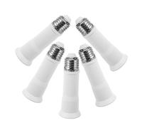 ERINGOGO 5pezzi Adattatore Lampada Da Lampadine Estensore Per Illuminazione Facile Installazione e Posizionamento Preciso Per Ambienti Domestici e Professionali