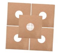 ERINGOGO 5pezzi Buste Protettive Per Dischi Antistatiche Con Design Film Custodie Kraft Per Collezionisti