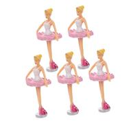 ERINGOGO 5pezzi Principessa Balletto Pupazzo per Scatola Musicale Figurine Eleganti e Delicate per Decorazioni e Accessori di Scatole Musicali Design Creativo e Affascinante con Gonna