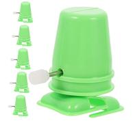 ERINGOGO 6 Orologeria Riavvolgibile Accessori per DIY Robot in Argilla Parti Ricambio in Plastica Verde e Riutilizzabile