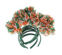 ERINGOGO 6 Pezzi Fasce Testa con Pom Pom Colorati in Maglia Accessori Capelli Festa Carnevale Halloween Cerchietti Costume per Bambine e Adulti Decorazione Capelli Tema Fiaba