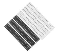 ERINGOGO 6 Pezzi Kalimba Note Stickers per Tasti Etichette Musicali per Piano Adesivi Pentagramma per Principianti Adesivi Scale Kalimba Resistenti e Visibili per Lezioni e Pratica
