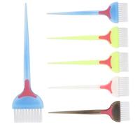 ERINGOGO 6 pezzi Pennelli per Tintura Capelli con Manico Antiscivolo Spazzola Colorante Pratica e Lavabile per Parrucchieri e Uso Domestico per Schiariture e Acconciature Fai da Te