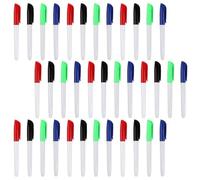 ERINGOGO 72 Pezzi Set di Pennarelli Punta Fine 1-2 MM Cancellabili a Secco | Quattro Colori, Bassa Odore, Scrittura su Superfici Lisce, per Lezioni e Ufficio, Facile da Cancellare