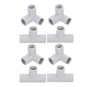 ERINGOGO 8 connettori per box per bambini a forma di T, parti di ricambio per cancello per bambini e animali domestici, per la sicurezza del cortile e facile montaggio