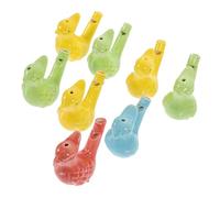 ERINGOGO 8 Pezzi Di Fissana Ad Acqua Solare Whistle Sport Sport Stop Owatch Timer Toy Toylettle Bluray Noise Toubes Per Ceramica