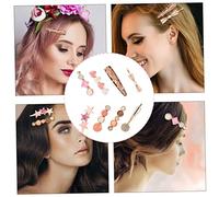 ERINGOGO 8 pezzi Fermagli per Capelli Donna in Metallo con Perle Artificiali Clip Piccole Eleganti per Capelli Spessi e Sottili Accessori Resistenti per Acconciature Quotidiane e Regalo