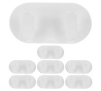 ERINGOGO 8 Pezzi Ganci Magnetici per Cappotti e Utensili da Cucina, Set da 4 Coppie senza Foratura Magnete Potente, Riutilizzabili e per Organizzare Frigoriferi, Porte e Garage