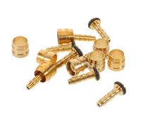 ERINGOGO 8Set Inserti Oliva Freno e Inserto di Collegamento per Tubo Freno Idraulico Bici Mountain Bike Materiale Robusto e Resistente alla Corrosione Compatibile con Vari Modelli