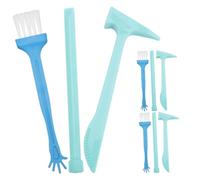 ERINGOGO 9 Set Attrezzi da per Martello Scalpello e Pennello Kit Educativo per Coordinazione Mano Occhio e Creatività Leggero e per Esplorazione Gemme e
