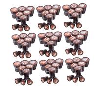 ERINGOGO 90 Miniature Resin Cups Set Latte Art Mugs For Dollhouse Kitchen Micro Landscape Accessories DIY Craft Decoration