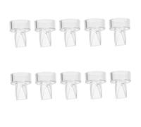 ERINGOGO Accessori Valvole a Becco D’anatra Per Tiralatte Manuale, 10 Pezzi in Silicone Sicuro, Prevenzione Reflusso, Parti Ricambio Per Allattamento Infantile