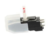 ERINGOGO Ago di Ricambio per Giradischi Doppio Stilo per Grammofono, Accessorio per Dischi in Vinile Bobine Paratoroidali, per Uso Duraturo e Tracciatura Precisa in Riproduzione Stereo