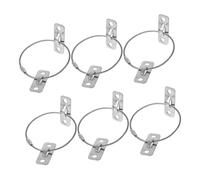 ERINGOGO Ancoraggi Anticaduta per Mobili, 6 Set in Acciaio Inox, Anti-ribaltamento e Resistenti ai Sismi per Armadi, Librerie e Sicurezza Ragazzo Ragazza