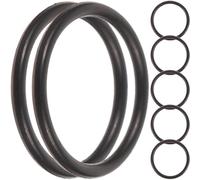 ERINGOGO Anelli Silenziamento Tromba 20 Pezzi Gomma Ricambio Strumenti Musicali Accessori per Pratica la Sordina