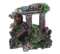 ERINGOGO Aquarium Landscape Castle Accessory Decorazione Miniatura per Romana e Design per Terrari e Habitat Acquatici