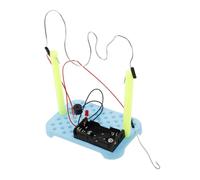 ERINGOGO Assistenza didattica del circuito fisico junior Breadboard giocattoli educativi elettronico educativo Kit di circuiti per gli studenti Giocattolo didattico Metallo Verde