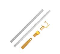 ERINGOGO Asta Telescopica per Stendere Panni in Acciaio Inossidabile Bastone Regolabile per Asciugatura con Alta Capacità di Carico Resistente e Pratico per Uso Domestico