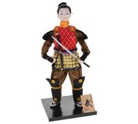 ERINGOGO Bambola Samurai Ninja decorazione samurai Bambole da collezione bambola guerriero samurai bambola giocattolo statua del samurai giapponese Bambola guerriera Schiuma