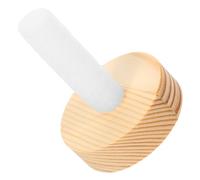 ERINGOGO Base Espositiva in Legno di Pino Diametro 50Mm per Bambole all'Uncinetto Supporto Stabile per Esposizione di Bambole per Giochi e Esposizione in Negozi e Collezioni