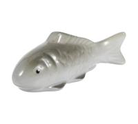 ERINGOGO Bathtub Floating Fish Sculpture Ceramic Unique Garden Decor Versatile Aquarium Figurine for Bathroom And Outdoor Spaces