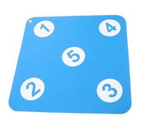 ERINGOGO Bersaglio per Scherma in Gomma Bifacciale Piccolo e Portatile Attrezzatura da Allenamento da Interno Design Sospeso per Migliorare Tecnica e velocità di Reazione