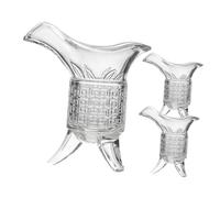 ERINGOGO Bicchieri Vino in Vetro Contenitori Liquore e Decanter Design per Regalo e Uso