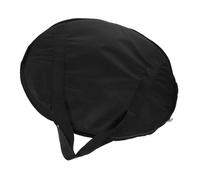 ERINGOGO Borsa Porta Piatti in Cotone Resistente Con Cerniera in Metallo e Tasca Esterna, Custodia Rotonda Compatta Per Trasporto e Protezione Utensili Da Cucina