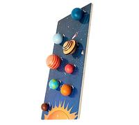 ERINGOGO Bracks cognitivi planetari Planet Toys giocattoli abbinati al solare I pianeti inseriscono enigmi modelli pianeti giocattoli dei legno